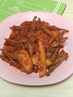 Foto resep Teri Kentang Balado