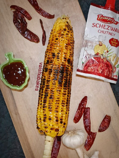 A picture of Schezwan Bhutta.