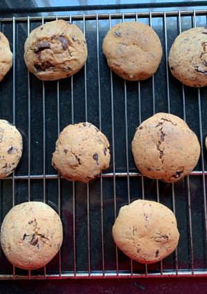 Una foto de Galletas rellenas de chocolate