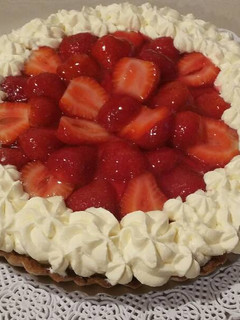 Una foto de Tarta de frutillas