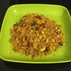 A picture of Bread upma.