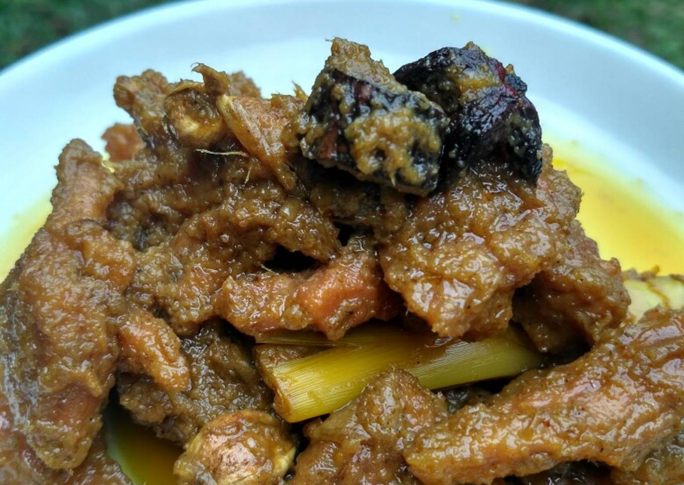 Beef in hot sauce a.k.a Rendang ala-ala