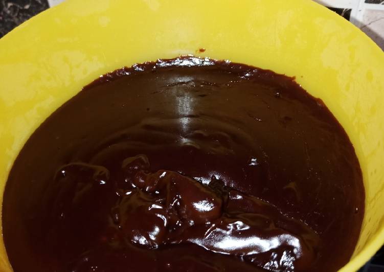 Selai chocolate homemade / coklat filling
