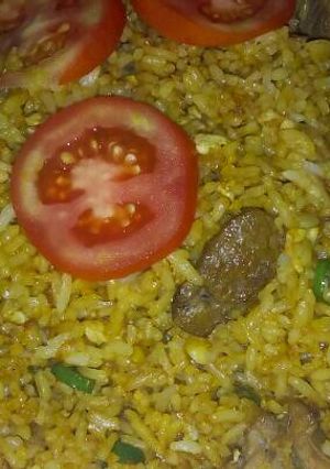 Foto resep Nasgor kambing simple #kitaBerbagi