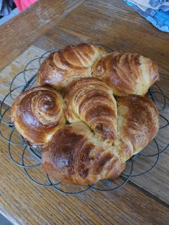 Une photo de Brioche bouldouk ou brioche cheminée