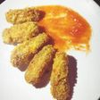 Stik kentang mozarella