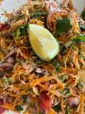 Shredded tuna salad