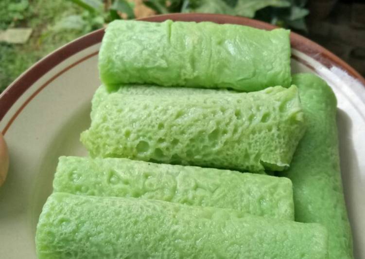 Dadar Gulung isi Unti Gula Merah