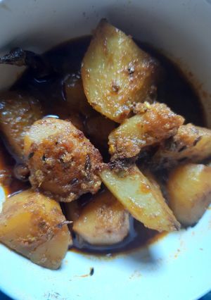 চিকেন কারি(chicken curry recipe in Bengali) রেসিপির প্রধান ছবি