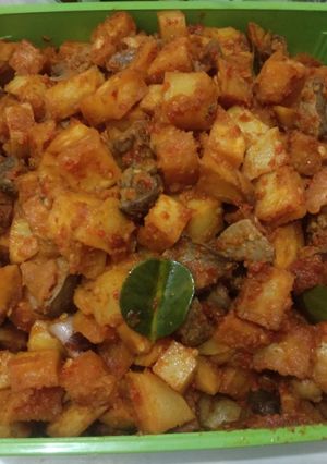 Foto resep Sambal goreng kentang hati ampela ayam
