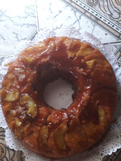 Una foto de #essen Tamara tarta de manzanas invertida