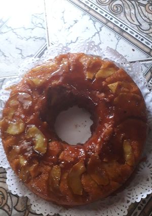 Una foto de #essen Tamara tarta de manzanas invertida