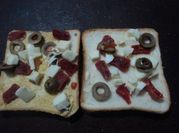 Una foto de chistorra tapa