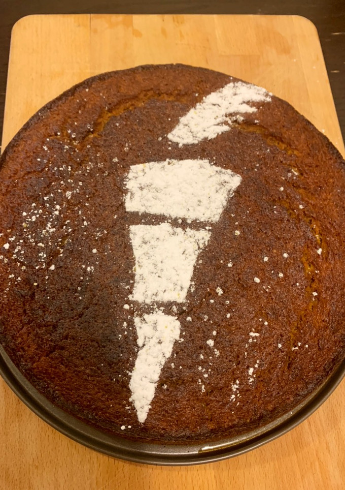 Una foto de Bizcocho de zanahoria para hacer en familia
