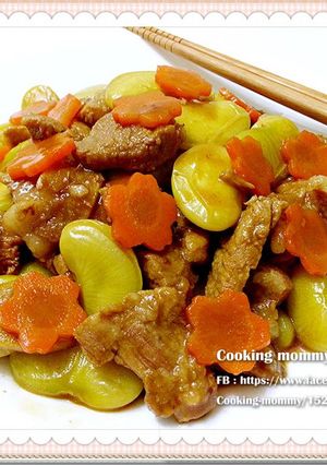 皇帝豆悶肉 的食譜成品照片