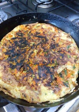 Una foto de Tortilla de vegetales