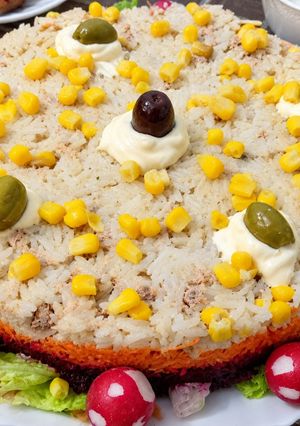 صورة لوصفة تارت السلطة 🥕🥬🫜