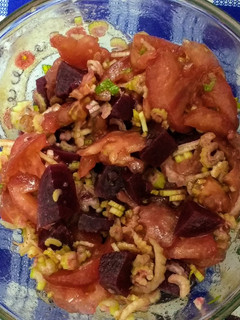 Una foto de Ensalada fresca, especial para estos días de verano