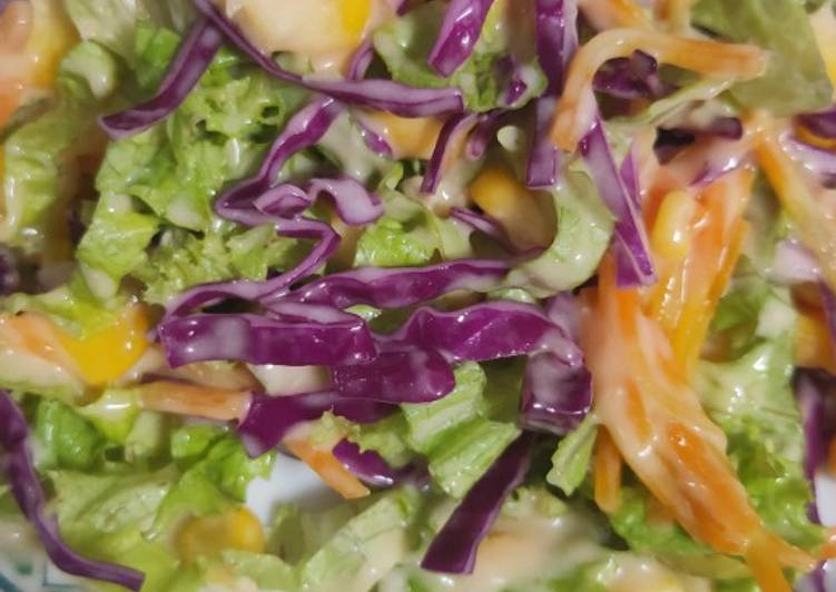 Bagaimana Membuat Salad Sayur Sederhana Enak Banget