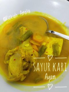 Foto resep Sayur Kari Ayam