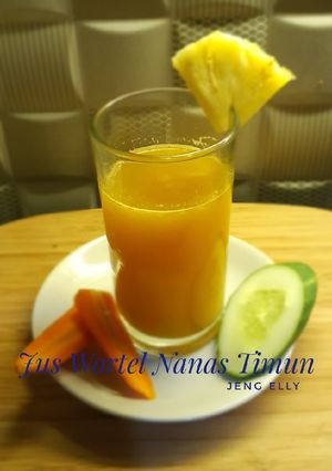 Foto resep Jus Wortel Nanas Timun