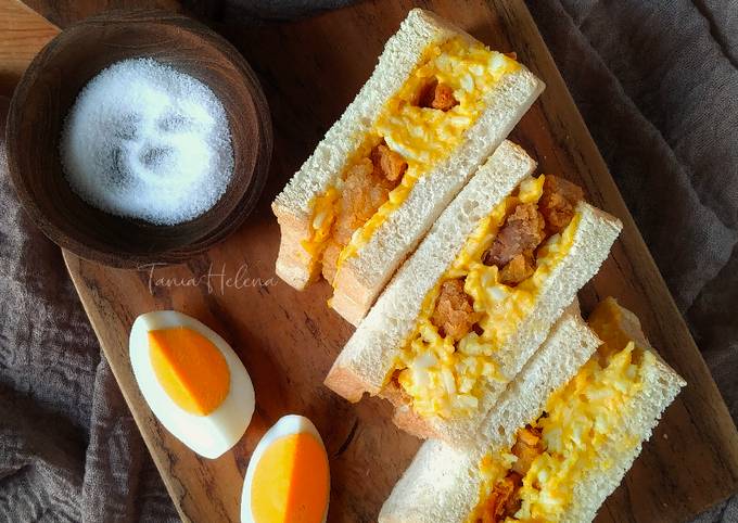 Resep Egg Mayo Sandwich Oleh Tania Helena Cookpad