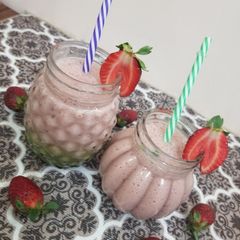 Watermelon-Strawberry Smoothie A picture of Watermelon-Strawberry Smoothie.