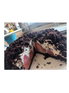 Erdbeer Maulwurfkuchen Rezepthauptbild
