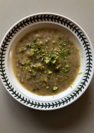 A picture of Leek & Celery Soup.
