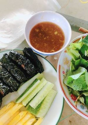 A picture of Bò lá lốt.