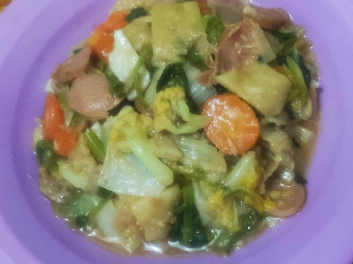 Ternyata begini lho! Cara termudah bikin Capcay Gorengan yang gurih