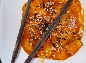 Una foto de Tteokbokki