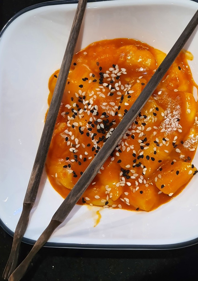 Una foto de Tteokbokki