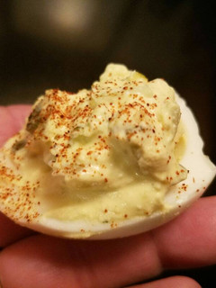 A picture of Deviled Eggs.