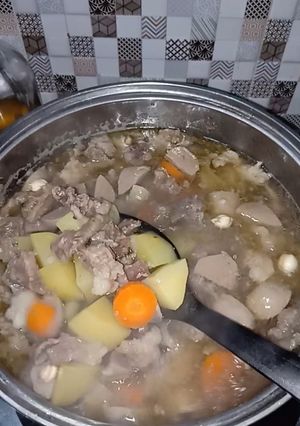 Foto resep Sup Daging Bakso