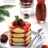 Fluffy Pancake dgn Blackberry Compote