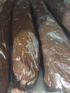 Una foto de Chorizo de chocolate sin Tacc y sin horno