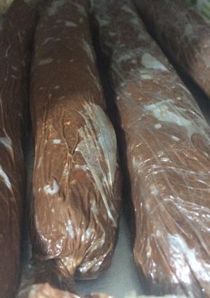 Una foto de Chorizo de chocolate sin Tacc y sin horno