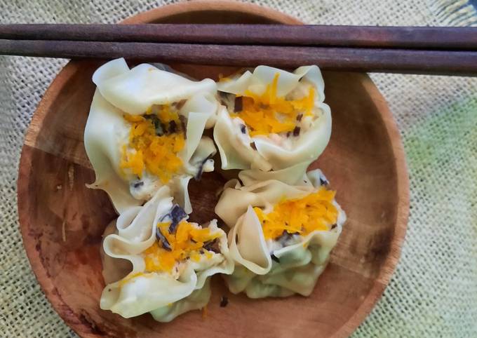 Resep Shumai Chicken Prawn Siomay Dimsum Ayam Udang Oleh Haemchi