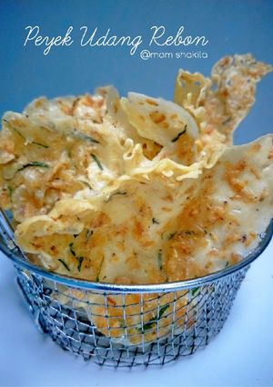 Foto resep Peyek udang rebon