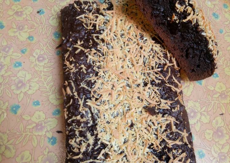 Chewy cheese brownies