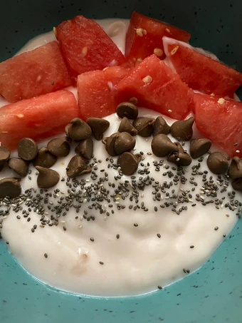 Recipe Watermelon smoothie bowl which Delicious