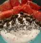 Recipe Watermelon smoothie bowl which Delicious
