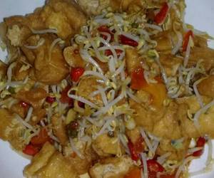 Resep mudah Oseng tahu tauge Gurih Mantul