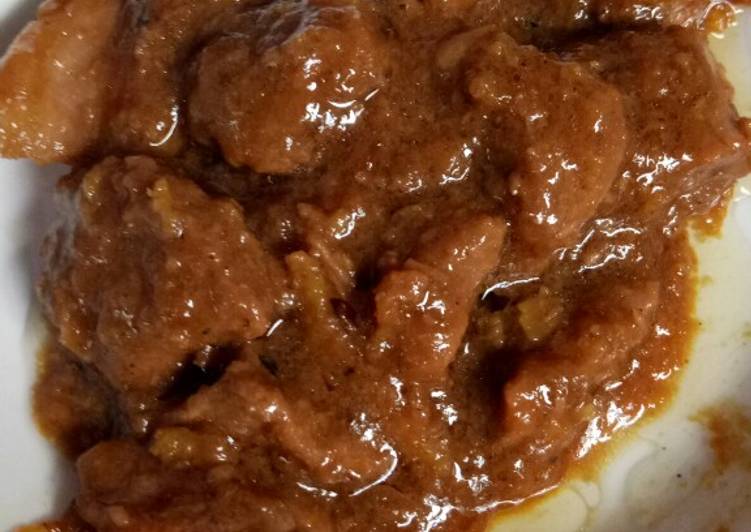 Dendeng Kelem Tanpa Santan