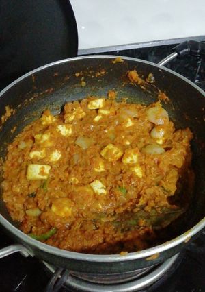 A picture of Paneer Kadhai.