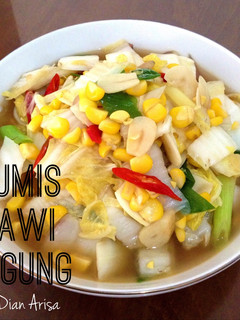 Foto resep Tumis Sawi Jagung