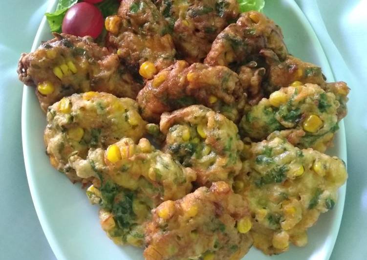 Resep Bakwan Jagung, Enak Banget