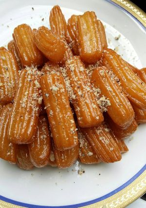 صورة لوصفة بلح الشام طعم خيااااال روووعة ☺😋😋😋😋