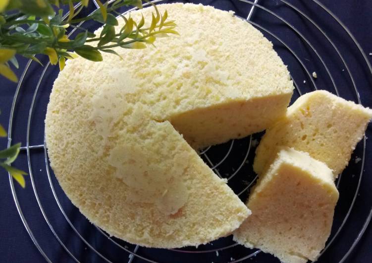 Steamed Cheese Cake/ Cake Keju Kukus Lembut